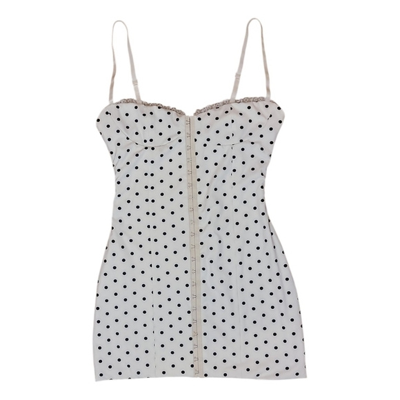 NWT $180 BELLA VENICE x REVOLVE Caroline Corset Dress Polka Dot Small - Picture 4 of 6